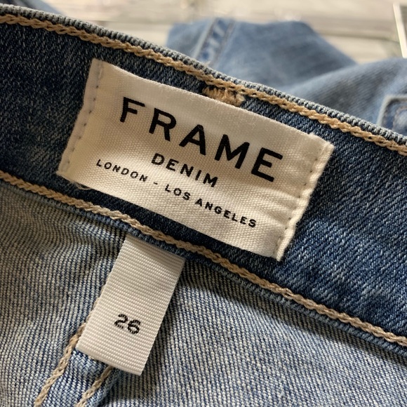 SOLD Frame Denim Blue Le High Skinny Size 26 - Picture 6 of 10